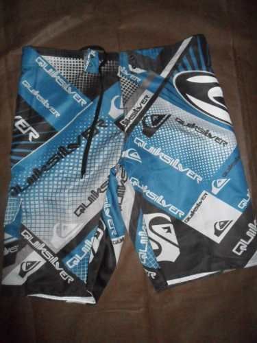 Bermudas Tactel Quiksilver E Marcas Famosas
