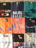 Lote 10 Camisas Marcas Hollister Quik. Oakley Bila. Rip.
